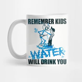 CIPS Vintage Ad - water will drink you. reddy kilowat Mug